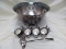 INTERNATIONAL 14 PC. SILVER PLATED PUNCH BOWL SET