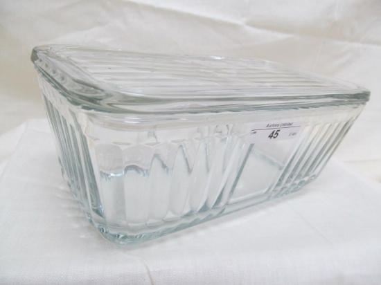 VINTAGE A.H. REFRIGERATOR DISH WITH LID 8.5' x 4.5" x 3.5"