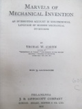 MARVELS OF MECHANICAL INVENTION BOOK