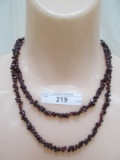 GARNET NECKLACE