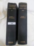 ABRAHAM LINCOLN BY ALBERT J BEVERIDGE 2 VOLS  1928