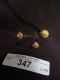3 PC. HAT PINS GOLDFILLED