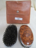 VINTAGE BRUSHES WITH CASE