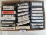LOT OF 25 COUNTRY 8-TRACKS