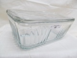 VINTAGE A.H. REFRIGERATOR DISH WITH LID 8.5' x 4.5