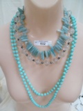 LOT OF 3 FASHION NECKLACES