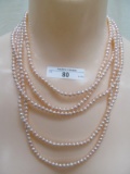 FRESHWATER PEARLS LIGHT PINK 100