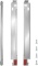 AMI PARTS 27 inch KSTK1 Chrome Laundry Stacking Kit Compatible with Stackable LG Washer and Dryers (