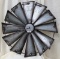 RUSTIC WALL CLOCK (SMALL DENTS)