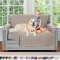 Sofa Shield Original Patent Pending Reversible Chair Protector for Seat Width up to 48 Inch, Furnitu