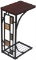 Topeakmart C-Shaped Side Sofa Snack Table Coffee Tray End Table Living Room Furniture
