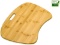 Bamboo Laptop Lap Desk of Extra Large Size | Natural Bamboo Lap desk Surface with Cushion and Handle