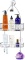 Simple Houseware Bathroom Hanging Shower Head Caddy Organizer, Chrome (22 x 10.2 x 4.2 inches)