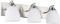 OSTWIN 3-Light Bath Bar Light Up or Down, Interior Bathroom Vanity Wall Lighting Fixture VF42, 3x60