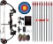 PANDARUS Compound Bow Archery for Youth and Beginner, Right Handed,19”-28” Draw Length,15-29 Lbs. Dr
