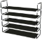 Sodynee 25 Pairs Shoe Rack Shoe Tower Shelf Storage Organizer Stand Cabinet Bench Stackable - Easy t