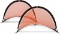 GOLME PRO Pop Up Soccer Goal - Two Portable Soccer Nets with Carry Bag - Sizes 2.5’, 4’ and 6’