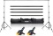 Emart Photo Backdrop Stand, 8.5 x 10Ft Photography Background Stand Support System Kit for Video Stu