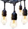 49 FT ADDLON Outdoor String Lights Commercial Great Weatherproof Strand Edison Vintage Bulbs 15 Hang
