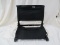 FOLDABLE STADIUM SEAT WITH SHOULDER STRAP