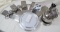 STAINLESS STEEL CEILING FAN OUT OF BOX WITH REMOTE