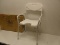 NOVA Foldable Bath and Shower Chair with Arms and Back, U Shaped Front Design for Hygienic Cleaning,