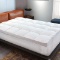 D & G THE DUCK AND GOOSE CO Thick Plush 3-Inch Mattress Topper King Size, Overfilled Mattress Pillow