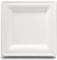 Select Settings [100 COUNT] Compostable Square Appetizer, Salad, and Luncheon Plates (8 Inch). Made