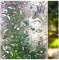 LEMON CLOUD 3D Window Film No Glue Static Decorative Privacy Films Window Frost Film for Glass (17.7
