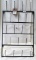 5 TIER METAL WALL ORGANIZER