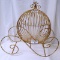 GOLD WIRE CINDERELLA CARRIAGE