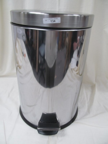TRASH CAN (SMALL DENTS AND CHIP IN BASE )