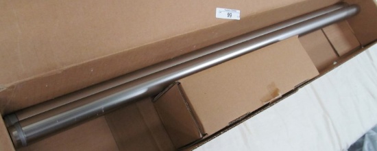 IVILION SATIN NICKLE 24"-48" DRAPERY RODS 1" (2)