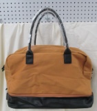 My Mealivos Canvas Weekender Bag Overnight Travel Carry On Duffel Tote with Shoe Pouch