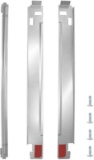 AMI PARTS 27 inch KSTK1 Chrome Laundry Stacking Kit Compatible with Stackable LG Washer and Dryers (
