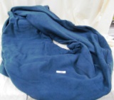 MOONLIGHT SLUMBER PILLOW COMFORT-U CASE NAVY FLEECE