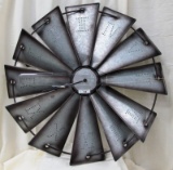 RUSTIC WALL CLOCK (SMALL DENTS)