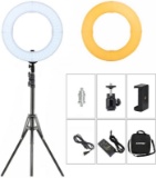 ZOMEI RING LIGHT ZOMEI 14 inch LED Ring Light Dimmable 41W 5500k Output Makeup and YouTube Video Lig