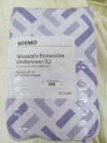 SOLIMO WOMEN'S PROTECTIVE UNDERWEAR LARGE