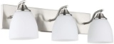 OSTWIN 3-Light Bath Bar Light Up or Down, Interior Bathroom Vanity Wall Lighting Fixture VF42, 3x60