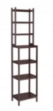 songmics 7-tier bamboo bathroom shelf NOTE: Picture not actual color so we shot the color from the b