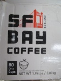 SF BAY COFFEE K-CUPS COUNT