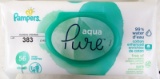 PAMPERS AQUA PURE WIPES 56 COUNT