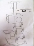 TANGKULA CAT TREE PET FURNITURE MULTILEVEL PS7001