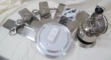 STAINLESS STEEL CEILING FAN OUT OF BOX WITH REMOTE
