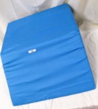 BLUE WEDGE PILLOW