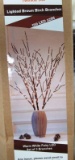 TWINKLE STAR LIGHTED BROWN BIRCH BRANCHES 150 LEDS 32