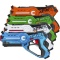 Infrared Laser Tag Blaster Set for Kids & Adults w/ Multiplayer Mode, 4 Pack
