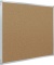 Mead Corkboard, Framed Bulletin Board, 3' x 2', Cork Board, Aluminum Frame (Frame has small bend)