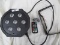 7 X 10 W LED PAR LIGHT WITH REMOTE(NEEDS BATTERY) WITH BRACKET